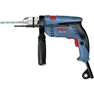 Bosch Professional Schlag-Bohrmaschine GSB 13 RE 600 Watt, Zubehör-Set, im Karton)