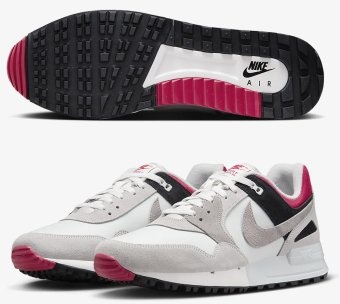 Nike Golf Air Pegasus Herren Golfschuh grau/schw/pink