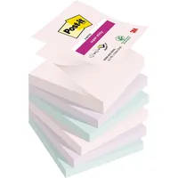 Post-it Haftnotiz Super Z-Notes R330-6SS-SOUL sortiert 6 St./Pack
