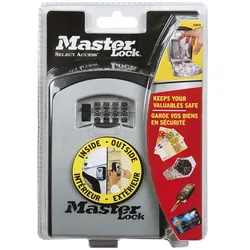 MASTER LOCK Schlüsselsafe Aluminium extra breit
