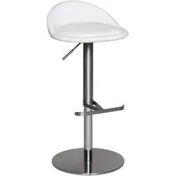 FineBuy Barhocker Edelstahl Barstuhl Tresenstuhl Design Bistrohocker Modern