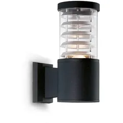 Ideal Lux Outdoor Wandleuchte TRONCO, 1xE27, IP44, IK05, schwarz IDEA-004716