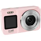 18x Digital Zoom 4K Kamera 64MP Doppelbildschirm Einfach Zu Bedienen Für Schüler Teenager Für Reisen