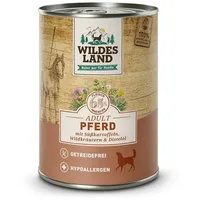 Wildes Land 6 x 400g Pferd mit Süßkartoffel