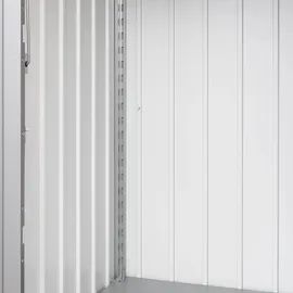 Biohort Regalsteher Alex Duo 2 Stück B5,3 x H122,3 x T2,2 cm Silber