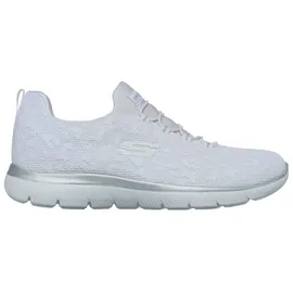 SKECHERS Summits - Leopard Spot white / silver 38