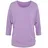 LASCANA 3/4-Arm-Shirt Feinstrick lila 32/34