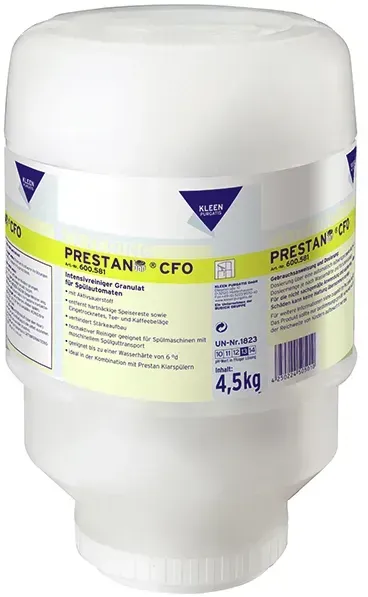 Kleen Purgatis Prestan CFO 4,5 kg Geschirrspülpulver mit Aktiv-Sauerstoff