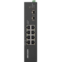 HIKVISION DS-3T0510HP-E/HS (8 Ports), Netzwerk Switch, Schwarz
