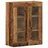 vidaXL Wandschrank Altholz-Optik 69,5 x 34 x 90 cm Braun