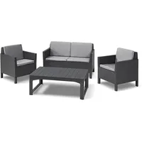 KETER Chicago Loungeset grau/cool grau