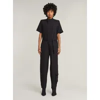 G-Star Shortsleeve Workwear Jumpsuit - schwarz, - L