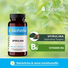 Bioherba Spirulina Kapseln 100 St.