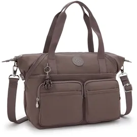 Kipling Basic Elevated Schultertasche Polyester Brown