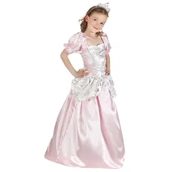 Kleine Prinzessin Rosaly Kinderkostüm - Kinder-7-9-Jahre
