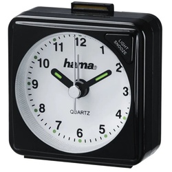 Hama Reisewecker Reisewecker "A50", Schwarz (00186329)