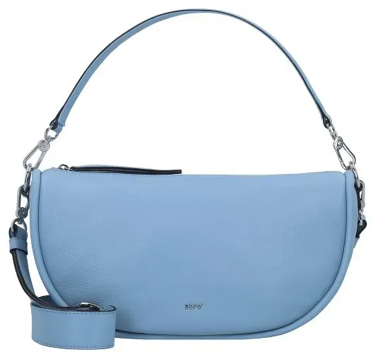 abro Willow Schultertasche Leder 34.5 cm  blau