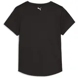 Puma Fit Logo Ultrabreathe Trainingsshirt Damen 56 black/ss24 white graphic S