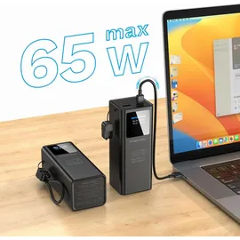 Krüger&Matz PowerBank 20000mAh Li-pol 65W mit QC-Funktion und PD KM0914