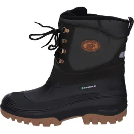 Spirale Pilgrim Winterstiefel Schwarz/Braun/Oliv 45