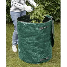 Maximex Gartensack MAXIMEX "Multi-Abfall-Sack XXL", grün, B:67cm H:78cm, Polyester, Auffangbehälter, zum Transport von Grünschnittabfällen, 275 Liter