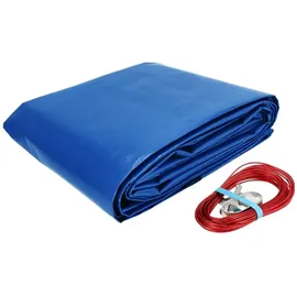 Evolution Abdeckplane Oval Blau 623 cm x 360 cm