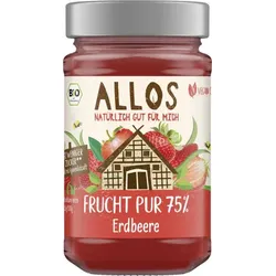 Allos Erdbeere Frucht Pur bio