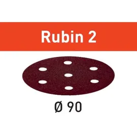 Festool Rubin 2 STF D90/6 P120 RU2/50 Schleifscheibe 90mm K120, 50er-Pack (499081)