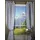 HOSSNER - ART OF HOME DECO Gardine "Blausee" Gr. 2, blau, B:105cm H:245cm, Baumwolle, Seide, Viskose, HOSSNER - ART OF HOME DECO, Gardinen, Gardine, Schlaufenschal mit floralem Muster