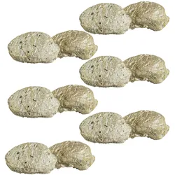 CREATIV home künstliche Pflanze Kunststein ca. 6x11x8,5cm, 2er Set