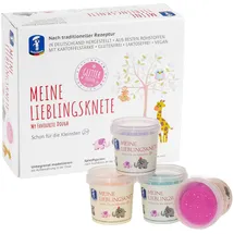 TrendAlliance GmbH MEINE LIEBLINGSKNETE Glitter Edition Knetset 4 x 130 g