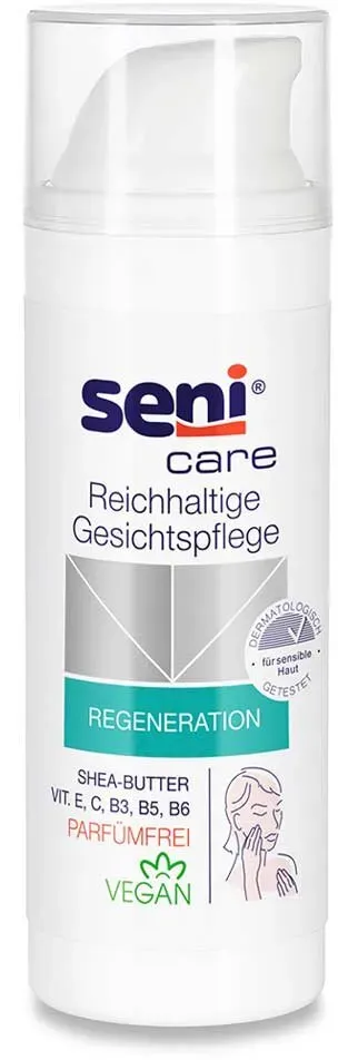 Seni Care reichhaltige Gesichtscreme, 16 x 50 ml