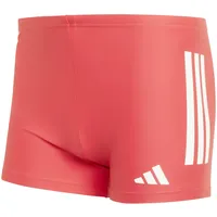 adidas 3-Streifen 2-Inch Badeshorts Semi Lucid Red/White L