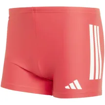 adidas 3-Streifen 2-Inch Badeshorts Semi Lucid Red/White L