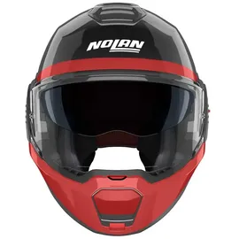 Nolan N120-1 Blocco Schwarz/Grau/Rot/Weiß M