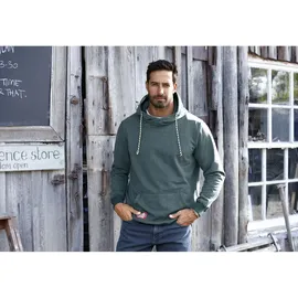 Jan Vanderstorm Hoodie Petrol 3XL