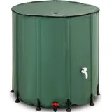 Hillvert Faltbarer Regenwassertank 750 l grün