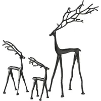 Boltze Hirsch Frody 3er Set Design Deko