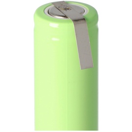 AccuCell NiMH Akku Flat Top Mignon AA 800mAh mit Lötfahne in U-Form