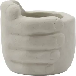 House Doctor - Handy Aufbewahrung, H 9 cm, grau / braun