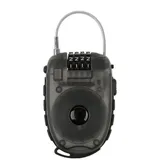 M-Wave Lock'n'Roll D 24,9 grau/schwarz Kabelschloss