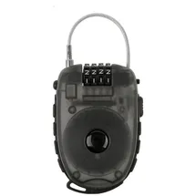 M-Wave Lock'n'Roll D 24,9 grau/schwarz Kabelschloss
