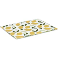 Zeller Glasschneideplatte "Lemons"