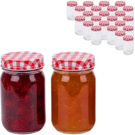 Relaxdays Einmachglas 400 ml 25 St.