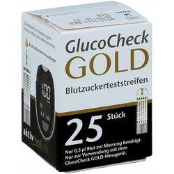 Gluco Check Gold Blutzuckerteststreifen