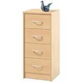 Kommode - Buche - 38 cm breit Sideboard Anrichte Beistellschrank