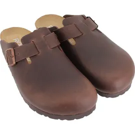 ROHDE Herren, Männer, Hausschuhe,verbandschuhe,Therapie-Sandalen,Klett-Hausschuhe,Mocca,41 EU | Gr.: 41