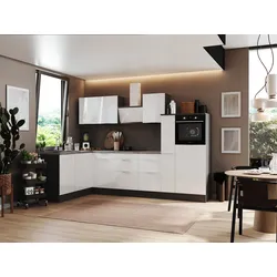 Respekta Selection  Elisabeth vormontierte L - Küche 310 x 175 cm wechselseitig ...