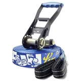 Gibbon Slacklines Fun Line Treewear Slackline - Blue - One Size