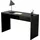 Home Affaire Schreibtisch HOME AFFAIRE "AGAPI", schwarz (schwarz, schwarz, schwarz), B:130cm H:75cm T:50cm, Tische, Schreibtisch, Breite 130, Computertisch im modernen Design & viel Arbeitsfläche